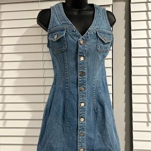 Reformation Demin Mini Dress